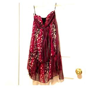 Guess Mini strapless dress